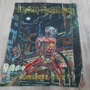 Somewhere in time iron maiden tapestry
